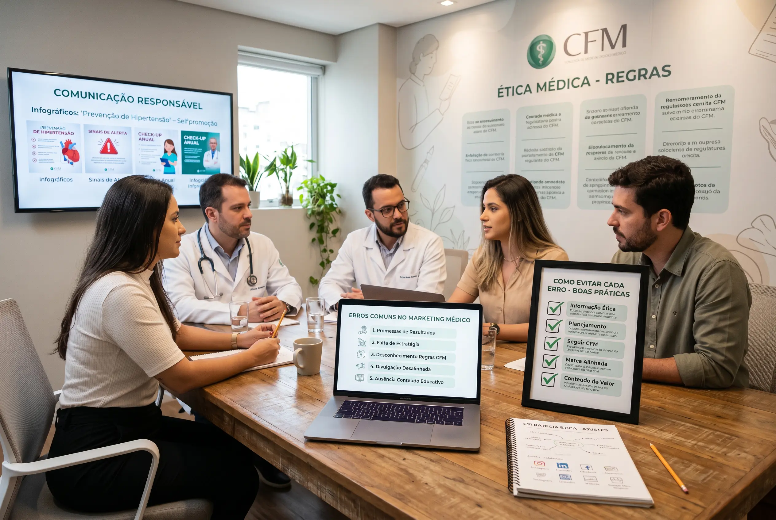 5 Erros Comuns no Marketing Médico (E Como Evitá-los)