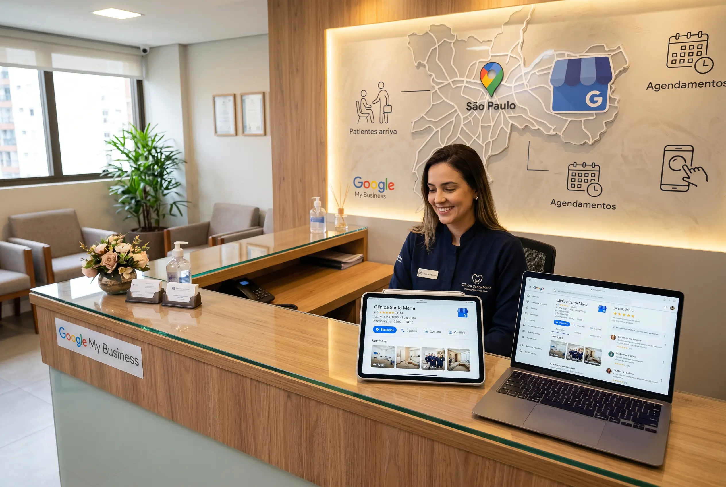 Google Meu Negócio para Clínicas Como Configurar e Otimizar